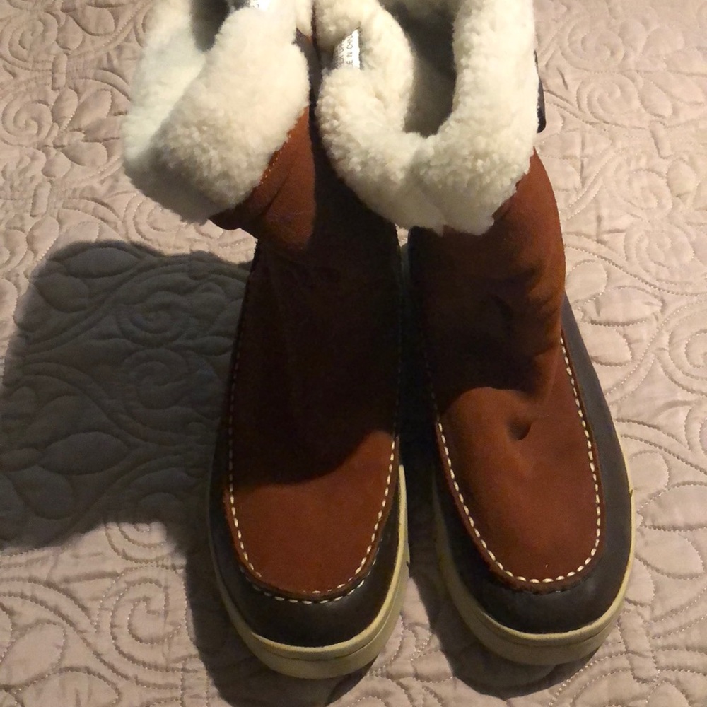 Sperry-Top-Sider-CH08-Leather-Boat-Shoes-Women 9 M